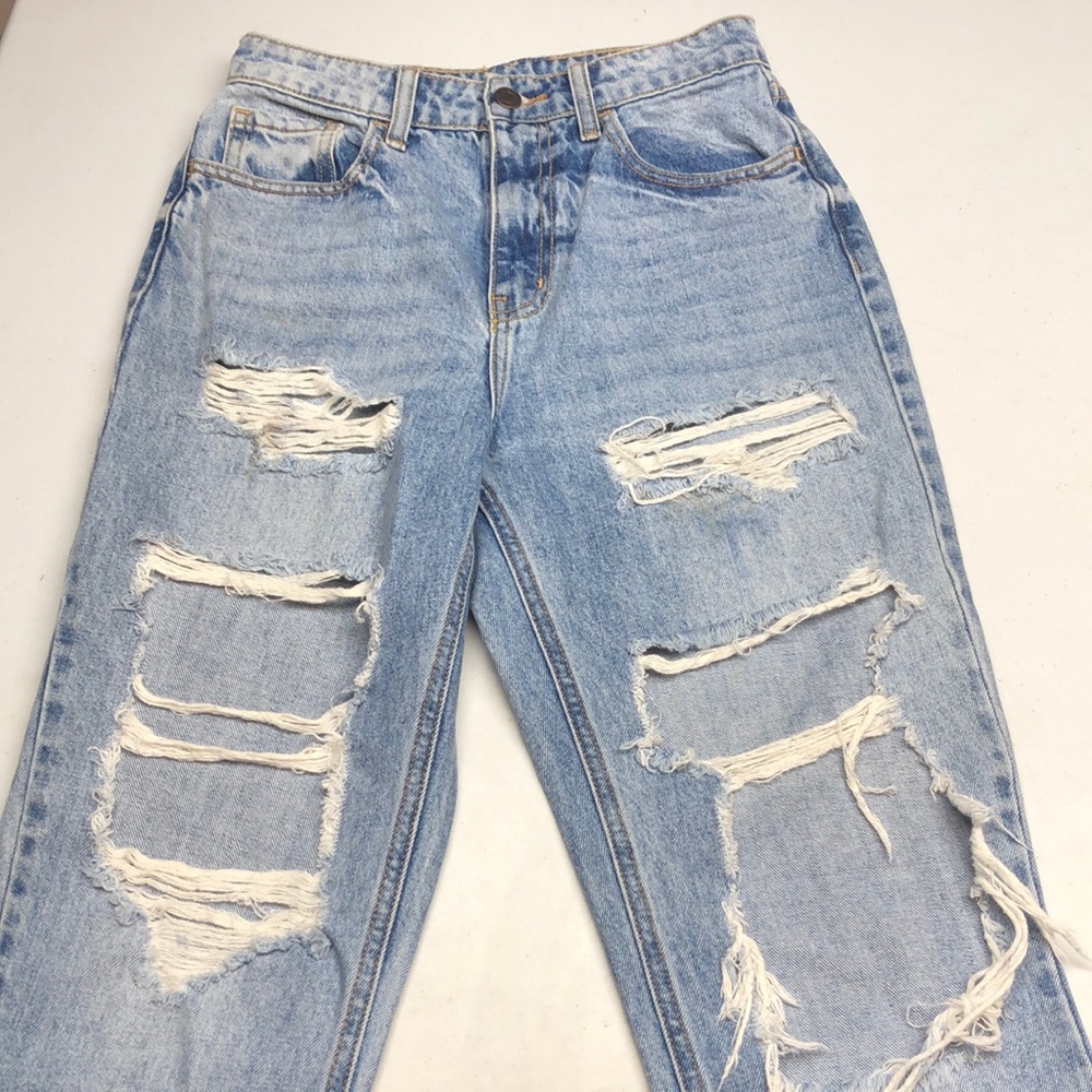 CELLO HIGH-RISE FACTORY DISTRESS JEANS 3/25x25 ⭐️
